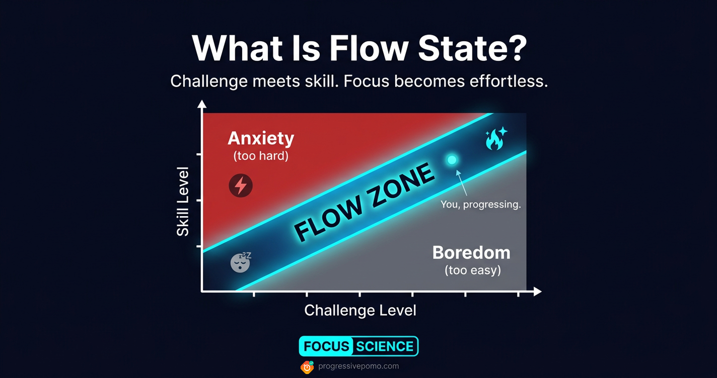 What Is Flow State and How to Get Into It More Often — deep focus and peak performance guide
